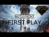 Star Wars Battlefront Beta - First Play