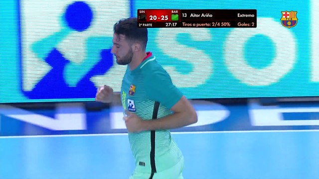 [HIGHLIGHTS] HANDBOL (ASOBAL): BM Sinfín - FC Barcelona Lassa (22-27)