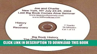 [PDF] The Last Joe and Charlie 12 Steps using Alcoholics Anonymous Big Book Seminar 2004 New York