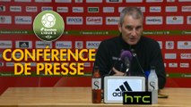 Conférence de presse AC Ajaccio - Stade Lavallois (1-3) : Olivier PANTALONI (ACA) - Denis ZANKO (LAVAL) - 2016/2017