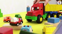 Мультики про машинки и паровозики: Грузовичок и кубики. Развивающие мультики для детей. Машинки!