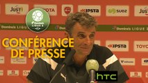 Conférence de presse Valenciennes FC - Nîmes Olympique (2-3) : Faruk HADZIBEGIC (VAFC) - Bernard BLAQUART (NIMES) - 2016/2017