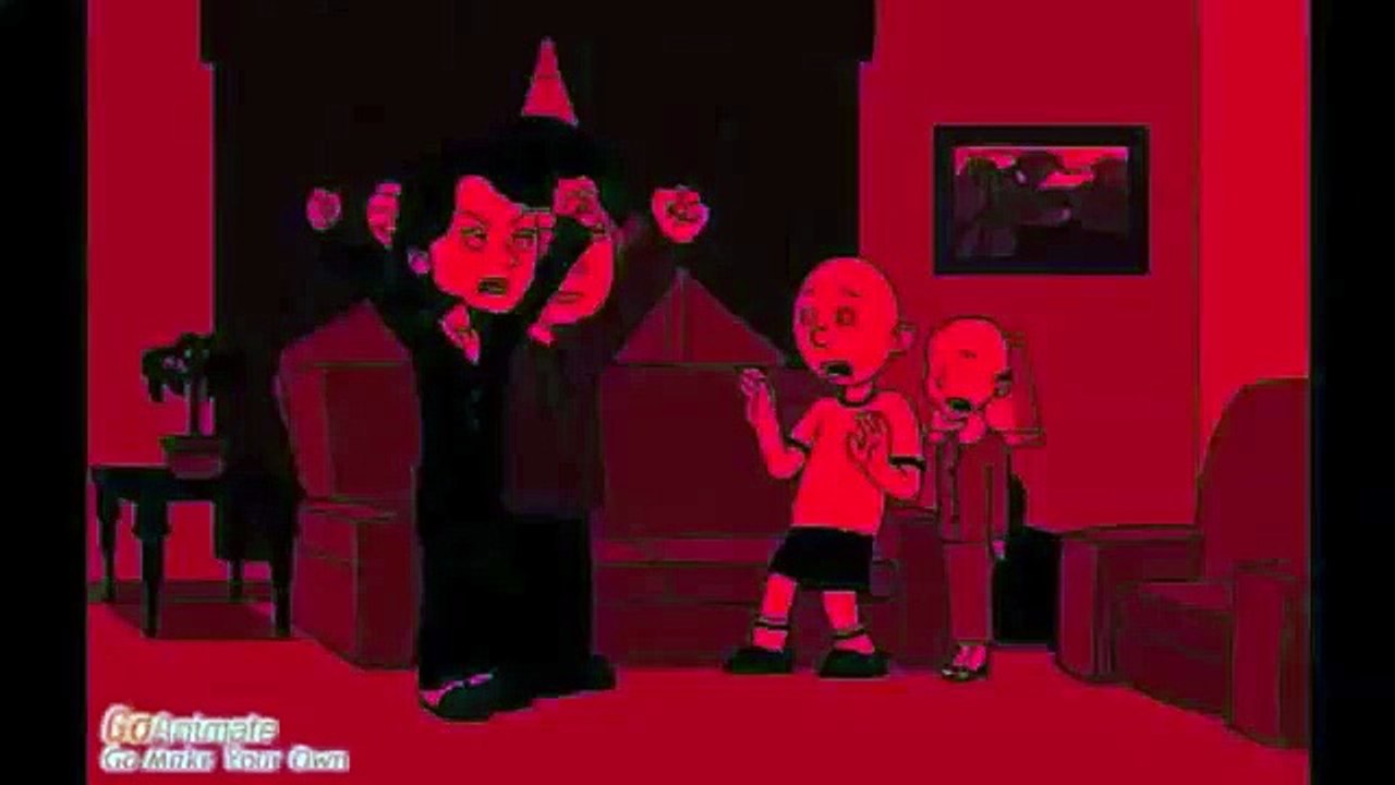 Caillou Gets Grounded BIG TIME (Reversed)