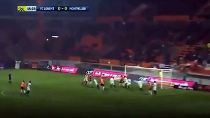 Zargo Toure Goal HD - Lorient 1-0 Montpellier - 29.10.2016