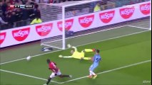 Manchester City vs Manchester United  1-0  English Highlights  League Cup 2016