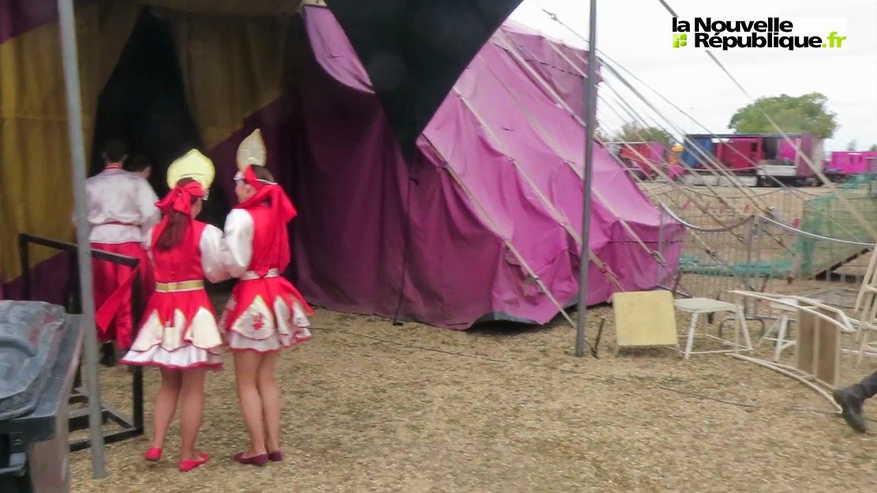 VIDÉO. Tours : dans les coulisses du cirque de Saint-Pétersbourg
