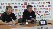 Mike Ford après-match Toulon-Grenoble - TOP14 J9