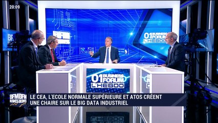 Le CEA, l'École Normale Supérieure et Atos créent une chaire sur le big data industriel - 29/10