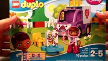 DISNEY LEGO DUPLO Doc McStuffins Rosie the Ambulance 10605 - Unboxing and Playing! - HappySnappyTime