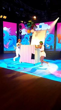 Un pedacito del ensayo de Pedro homenaje Maria Elena Walsh en la previa