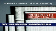 [PDF] Principles of Corporate Finance, Second Canadian Edition (2nd Edition) Full Online