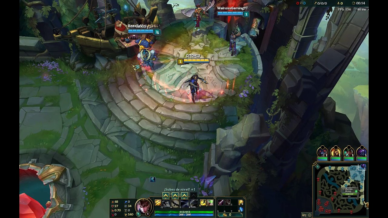 Gameplay League of Legends Quinn #1