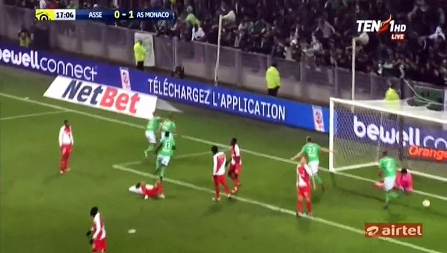 1-1 Loïc Perrin Equalizer Goal HD - Saint-Étienne 1-1 AS Monaco - 29.10.2016 HD