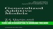 [PDF] Generalized Additive Models (Chapman   Hall/CRC Monographs on Statistics   Applied