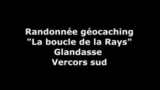 Boucle de la Rays  Glandasse Vercors sud