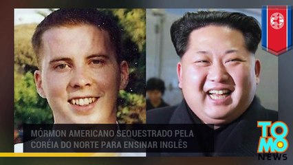 Mórmon americano sequestrado e levado para a Coréia do Norte para ensinar inglês para Kim Jong-Un.