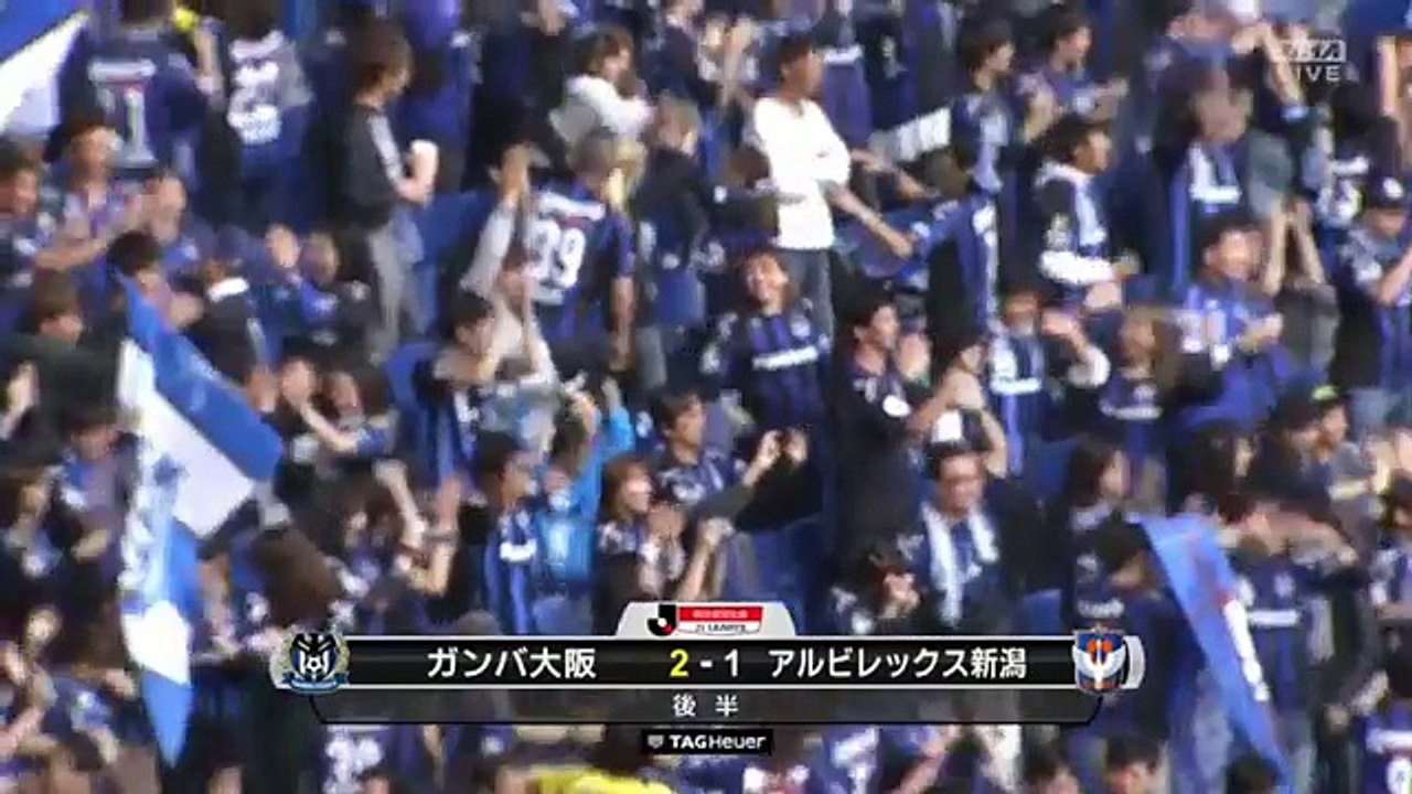 Gamba Osaka 2:1 Niigata