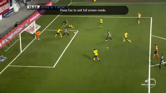 Sotiris Ninis Goal - St. Truidense VV vs R. Charleroi 0-1 - Belgium Jupiler League 29-10-2016 (HD)