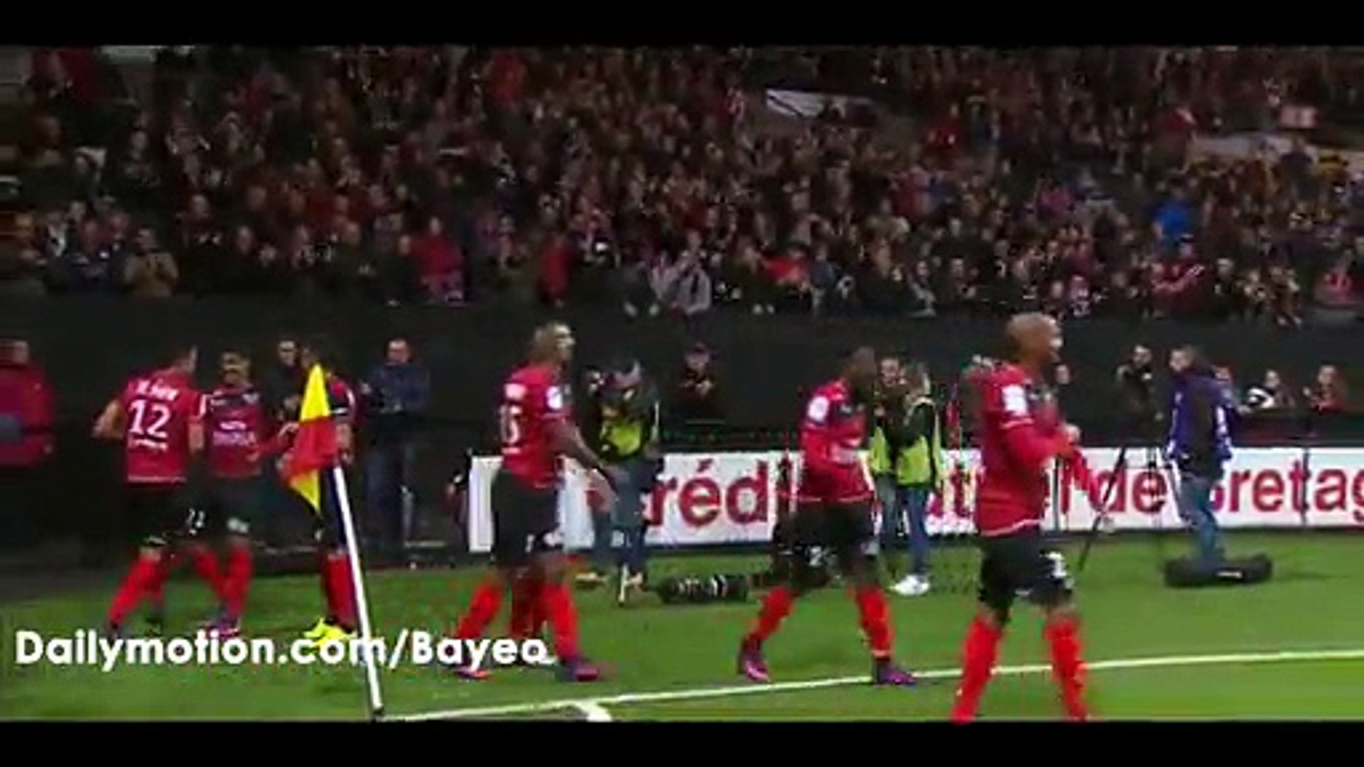 Nill De Pauw Goal Annulled HD - Guingamp 1-0 Angers - 29-10-2016