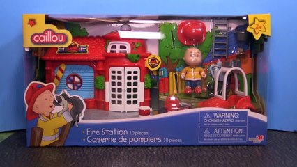 Caillou Treehouse Caillou Firestation Toy with Surprise Guests a Caillou Toy