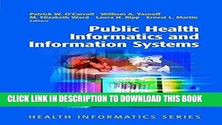 [DOWNLOAD] PDF Public Health Informatics and Information Systems Collection BEST SELLER