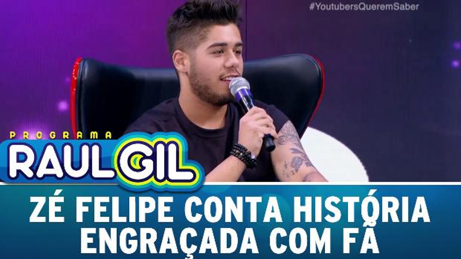 Zé Felipe conta história engraçada com fã