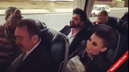 Ümit Besen'le İrem Derici arasında komik diyalog