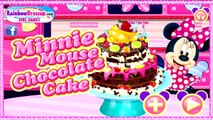 Minnie Mouse Chocolate Cake - Baby Games For Kids