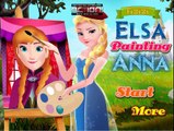 Disney Frozen Games - Elsa Painting Anna – Best Disney Princess Games For Girls And Kids