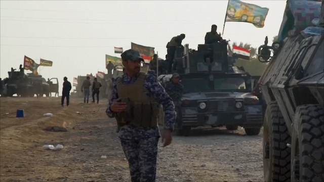 مليشيات الحشد الشعبي تبدأ عملية عسكرية غرب الموصل