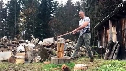 ceda jovanovic cijepa drva