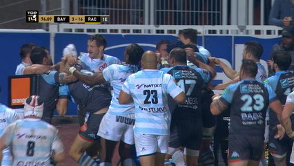 Top 14 - 9ème journée - Entre Bayonne et le Racing, ça été chaud bouillant!