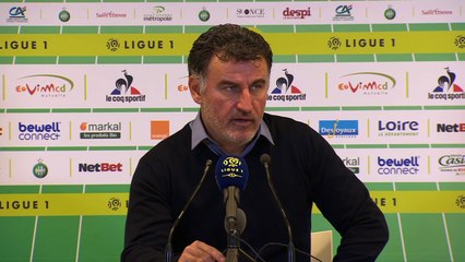 Christophe Galtier: «Une intensité incroyable»