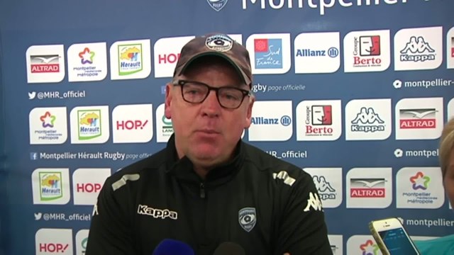 Rugby - Top 14 - MHR : White «C'est La Rochelle qui a perdu ce match»