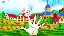Princess Frozen Elsa Gets Rainbow Hair | Frozen Songs | Finger Family | Children Nursery Rhymes