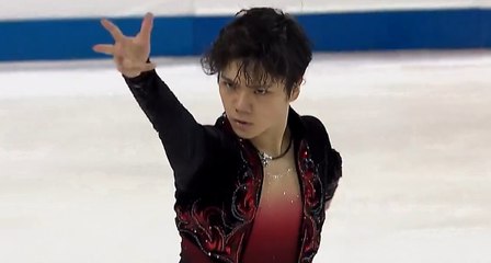 SA　宇野昌磨＆ジェイソンFS　表彰式