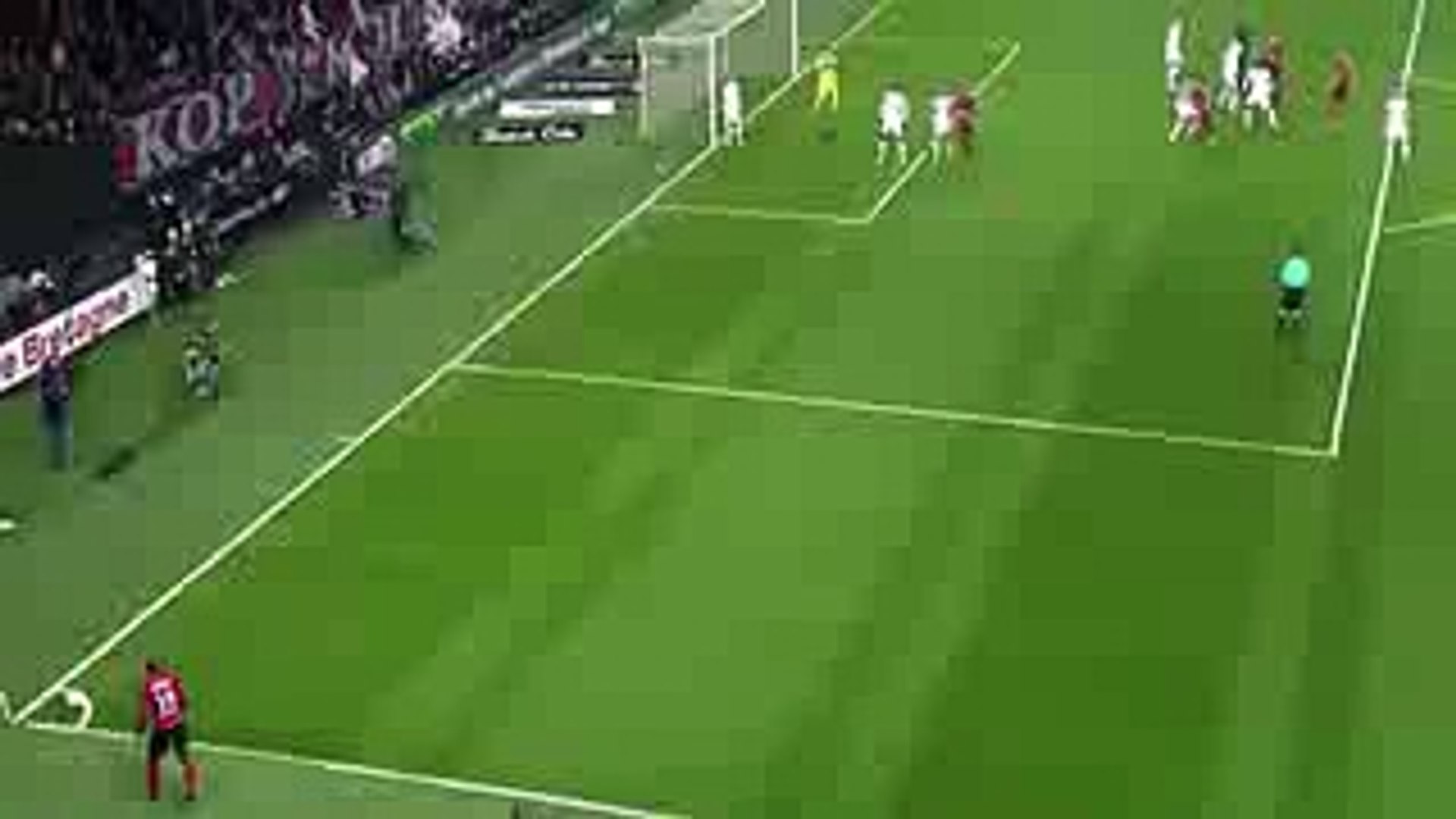 Guingamp vs Angers 1-0 Nill Depauw Goal 29-10-2016