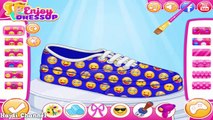 Barbie Design My Emoji Shoes - Barbie Games For Kids