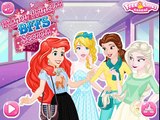 Disney Princess Frozen Elsa Anna and Ariel Cinderella bffs secrets - Games for dress up
