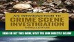 [EBOOK] DOWNLOAD An Introduction to Crime Scene Investigation READ NOW