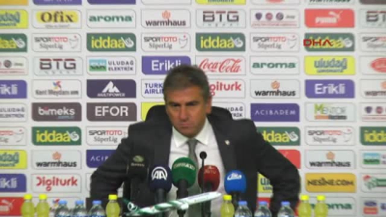Bursaspor - Atiker Konyaspor Maçının Ardından 1-