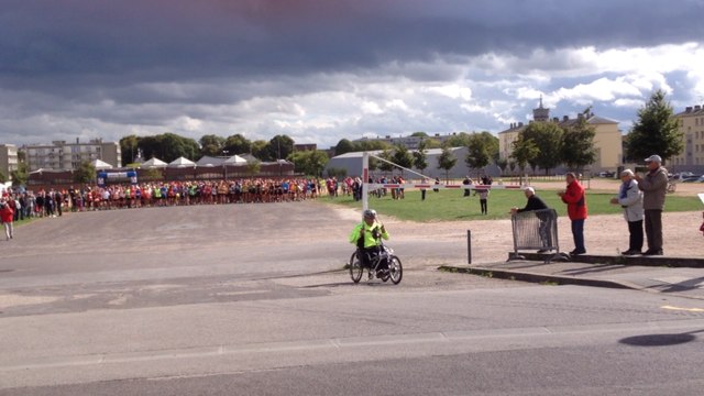 Emeric Martin au semi-marathon d'Argentan