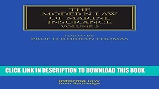[PDF] The Modern Law of Marine Insurance: Volume 3 Full Online