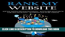 [PDF] RANK MY WEBSITE 2016  (3 in 1 Bundle): SOCIAL MEDIA SEO BACKLINKING - KEYWORD RESEARCH FOR