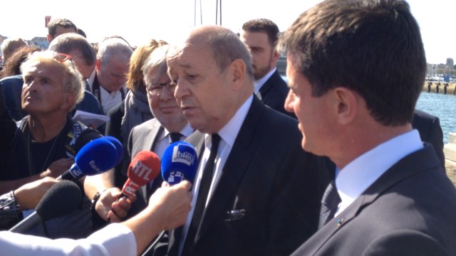 Jean-Yves Le Drian s'exprime sur l'offensive à Mossoul