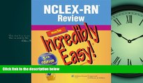 Choose Book NCLEX-RNÂ® Review Made Incredibly Easy! (Incredibly Easy! SeriesÂ®)