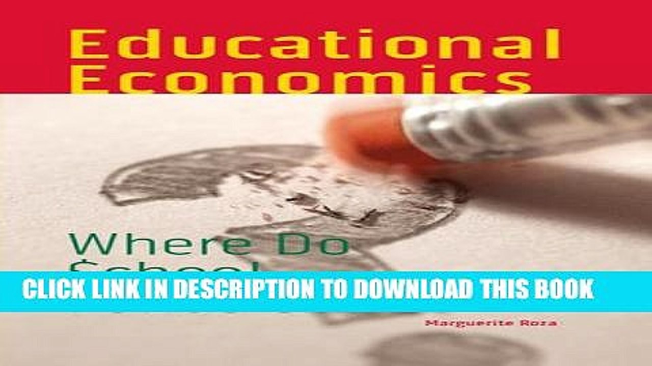[PDF] Educational Economics: Where Do School Funds Go? (Urban Institute Press) Full Colection