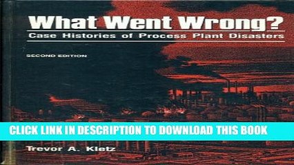 [PDF] What Went Wrong: Case Histories of Process Plant Disasters Full Online