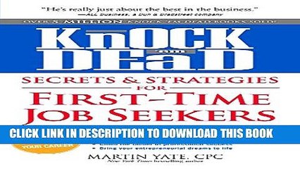 [PDF] Knock  em Dead Secrets   Strategies for First-Time Job Seekers Popular Colection