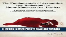 [PDF] The Fundamentals of Accounting And Budgeting For Nurse Managers And Leaders: A Textbook
